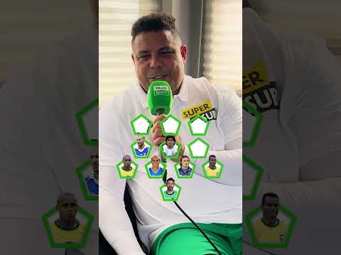 Ronaldo Nazario picks his all-time ULTIMATE XI! 🔥