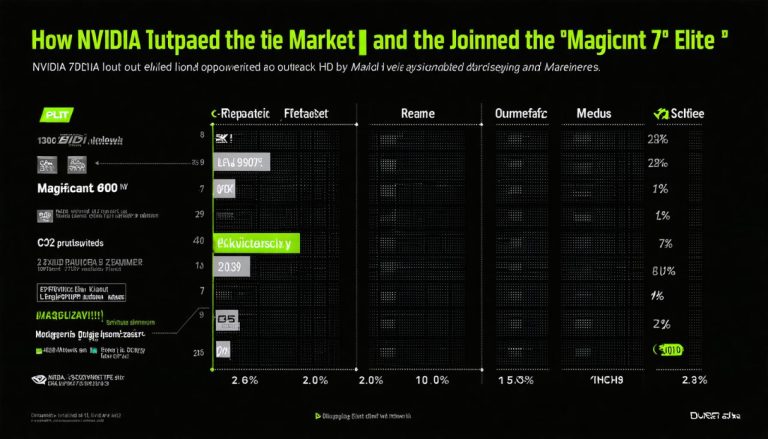 Wie Nvidia den Markt überflügelte und der Elite der 'Magnificent 7' beitrat